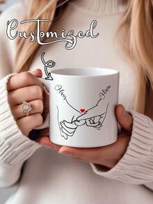 Cốc Valentine thiết kế riêng, Cốc Lời Hứa Ngón út, Cốc Cà Phê Lãng Mạn, Cốc Cặp Đôi Cá Nhân Hóa, Cốc Cà Phê Cá Nhân Hóa, Cốc Lời Hứa Tình Yêu, Cốc Cặp Đôi Thanh Lịch, Quà Tặng Ngày Valentine, Quà Tặng Kỷ Niệm, Chúc Mừng Ngày Valentine, Quà Tặng Cá Nhân Hóa, Quà Tặng Cho Bạn Gái, Quà Tặng Cho Bạn Trai, Bộ Cốc Cô Dâu Chú Rể, Cốc 11 Oz - Nhiều màu - Xem 2