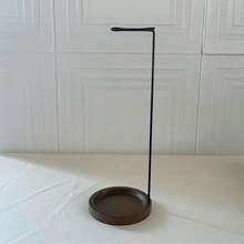 1 chiếc lư hương tối giản, đế lư hương Nanmu, đĩa tre vuông với thanh treo màu vàng/đen, hẹn giờ tập yoga - Thích hợp cho thiền yoga, văn phòng, phòng trà, liệu pháp hương thơm, nhà nghỉ gia đình, v.v. - Nhiều màu - Xem 11