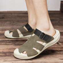 High Quality Men's Casual Closed Toe Sandals, Suitable For Daily Wear And Hiking, Summer