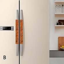 2个枫叶图案冰箱门把手套，防尘保护套，适用于冰箱、微波炉，适合学校、办公室、家庭、旅行隔热、闺蜜节、宠物、嘉年华、派对装饰