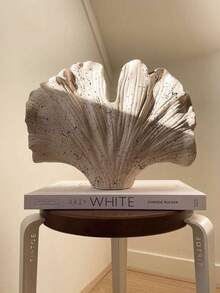 1 chiếc bình hoa hình quạt, bình hoa giả đá sa thạch bằng nhựa, thích hợp để trang trí nhà cửa và bàn phòng khách. - Nhiều màu - Xem 6