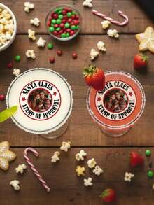 Customized Photo Edible Wafer Cookies, Drink Decorations, Cocktail Decorations, Customized Edible Drink Decorations, Birthday Party Drink Decorations, Drink Decorations - Glutinous Rice Paper 2 - View 3