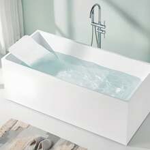 Ergonomic Bathtub Mat With Pillow Non Slip Suction Cups PVC Sponge Breathable Mesh Machine Washable White Bath Mat For Home Hotel Spa - 1 - View 11