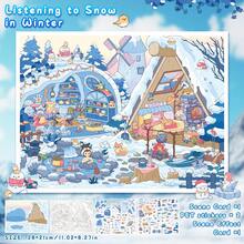 2张宠物贴纸 + 1张场景纸板 + 1张参考图，4种款式的迷你风景贴纸、场景贴纸、3D房屋贴纸可供选择，适用于剪贴簿、趣味贴纸、笔记本电脑贴纸、Kindle手机贴纸。 - 彩色 - 查看 8