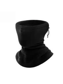 1个保暖滑雪面罩 - 冬季户外运动颈套式抽绳面罩 - A - 查看 12
