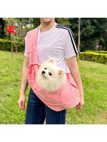 7.5kg/16.5lbs Pet Carrier Backpack, Airplane Shaped Portable Shoulder Bag For Cats And Small Dogs, Hands-Free Travel, Suitable For Outdoor, Hiking, Shopping - Comfortable And Dog Backpack, Hiking Gear