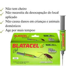 Mata Baratas Blatacel S 10g
