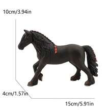 Mityczny posąg jednorożca i pegaza, magiczne zwierzę morskie, głowa konia, ogon ryby, figurka hipokampa, wystrój domu i idealny prezent dla miłośników fantasy, urodziny, prezent świąteczny