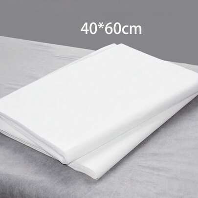 100片一次性无纺布头枕套 美容清洁垫 防水套 双层桌布 SPA清洁垫