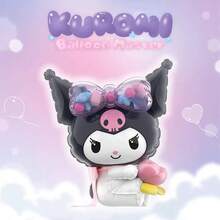 Miniso Kuromi Balloon Master Series Figure Blind Box - Transparent PVC Material, Cute Balloon Style Details, Desktop Decoration/Collectible Blind Box (1 PC Random Delivery) - Multicolor - View 4