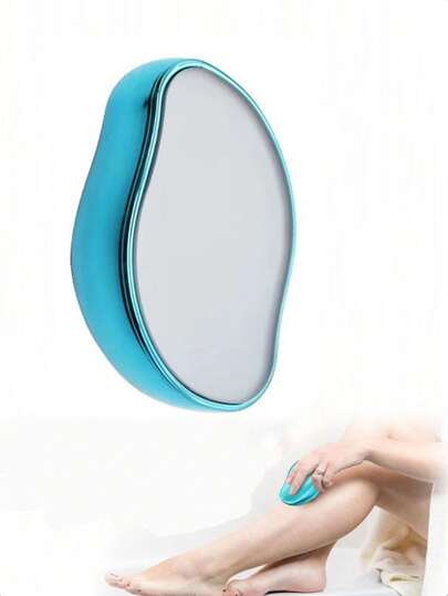 Crystal Hair Removal Device, Unisex, Painless Hair Removal, Portable Gentle Hair Remover, Soft Exfoliating, Magical Hair Removal Tool, Reusable, Suitable For Legs, Arms, Back And Body