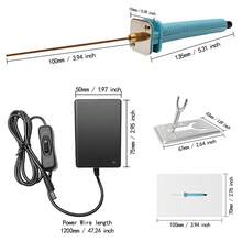 Foam Cutting Pen, Suitable For Cutting Foam, Polystyrene And Other Materials, Applicable For Handmade, Model Making, Cosplay Prop Making And Other DIY Projects, Handmade Creative Gifts - US A Type Plug(110-127V) - View 7