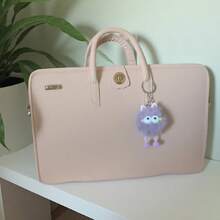 1件装超薄防震苹果笔记本电脑保护套 - 适用于13.3/14/15.6英寸轻薄笔记本电脑 | 透明四角保护，易开合设计 | 时尚简约设计，粉色，适合女性商务及日常使用 | 防震防水，完美贴合各种型号