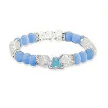 1set/2pcs Magnetic Couple Friendship Bracelets Holiday Gift Cartoon Character Wristwear Unisex New Year Gift Valentine's Day Gift - Multicolor - View 2