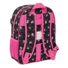 Mochila Infantil Adapt.Carro Kuromi 26x34x11 Cm - Hello Kitty - Mochilas Escolares - Safta - Ref. 612541185 - Multicolor - Ver 3