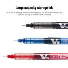 一套百乐彩色圆珠笔，时尚简约办公液体墨水走珠笔，高品质书写笔，5/9/12支/包 - 彩色 - 查看 5