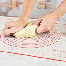 Baking Mat, Thick & Large Silicone Kneading Mat, Non-Slip & Non-Stick, Heat Resistant Dough Mat - Available In Multiple Sizes (S/M/L/XL) - Multicolor - View 5