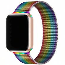 Milanese Loop Band For Apple Watch Strap, Ultra 49mm 45mm 44mm 41mm 40mm Metal Wristband Bracelet For Series 9 8 7 6 5 4 3 SE - 42/44/45/49MM - View 7