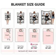 Pedro Pascal Blanket – Soft, Warm & Lightweight All-Season Throw With Vintage Portrait Design Featuring The Mandalorian & The Last Of Us Inspiration – Cozy Plush Blanket For Bed, Sofa, Office & Travel, Great Gift For Fans & Home Decor - 黑色 - 查看 7