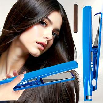 Alisador de cabello 2 en 1, crea fácilmente la moda y la belleza que deseas, es el regalo talla grande ideal para las mujeres