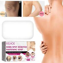 100g,Dark Armpit Beauty Soap, Deeply Cleanses Dark Skin, Whitens And Rejuvenates The Skin, Exfoliates Faded Skin, Moisturizes Elbows And Brightens The Skin - 白色 - 查看 3
