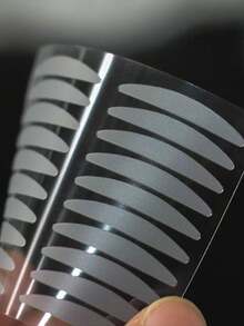 Breathable Invisible Double Eyelid Tape, Double-Sided Eyelid Makeup Adhesive Tape, Transparent