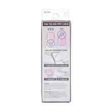CYImpress Uñas Postizas Sin Pegamento Kiss Color 'Pink Dream' Rosa Tamaño Mediano Forma De Ataúd Incluye 30 Uñas Almohadilla De Preparación Hoja De Instrucciones Sueño Rosa Medio - Multicolor - Ver 3