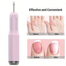 专业电动美甲打磨套装，指甲锉打磨机，美甲美足套装，家用及沙龙美甲抛光打磨工具 - 粉色 - 查看 9