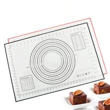 Baking Mat, Thick & Large Silicone Kneading Mat, Non-Slip & Non-Stick, Heat Resistant Dough Mat - Available In Multiple Sizes (S/M/L/XL) - Multicolor - View 2