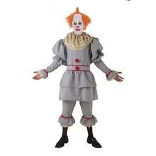 Disfraz Adulto Payaso Terror ✅ Entrega 24/48h a España (península) - Disfraces Adultos - Disfraces de Payasos - Disfraces de Payasos Halloween - Creaciones Llopis - Ref. 4878-AL - Multicolor - Ver 1