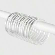 Shower Curtain Rings - Transparent - View 3