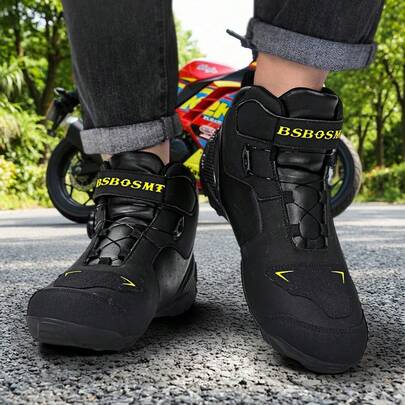 Women's Motorcycle Riding Shoes, Commuter Biker Anti-Slip Off-Road Gear, Professional Long-Distance Motorcycle Travel Road Bike Riding Shoes