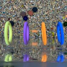 2/4pcs Colorful Betta Fish Training Rings Set, Interactive Suction Cup Training Rings For Betta Fish Tail Flaring And Gill Flaring Training, Suitable For Small Fish, Aquarium Decor. Colors Are Random. - A - View 5