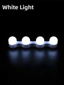1 đèn LED gắn gương trang điểm dùng nguồn USB, không cần khoan, đèn trang điểm phòng tắm, đèn trang điểm, đèn trang điểm di động dùng pin, đèn hút chân không, đèn gương, nguồn điện kép USB & pin AAA (không bao gồm pin AAA), dễ lắp đặt, thích hợp cho phòng tắm, phòng ngủ, lựa chọn tốt nhất cho trang điểm di động. - Đèn trang điểm - Xem 7