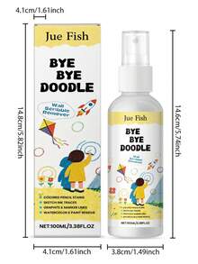 Wall Graffiti Cleaning Spray, Household Wall Stain Remover, Pencil & Crayon Instant Cleaning Spray - Multicolor - View 7