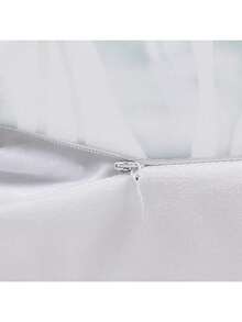 4 件套斋月复古月亮、花卉和叶子印花抱枕套，新月形设计传统风格 - 柔软舒适的涤纶枕套，45x45 厘米（17.72x17.72 英寸），拉链设计，可机洗，适用于家居装饰、客厅、卧室、门廊、花园、酒店、户外（仅含抱枕套 - 不含枕芯） - 彩色 - 查看 5