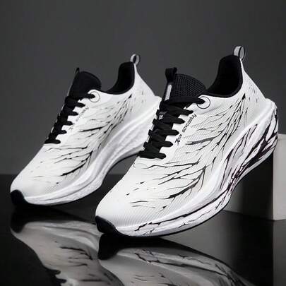 Mångsidiga löparskor för män, tävlingsträning, stötdämpande sportsneakers