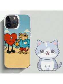 Funda de teléfono DtMF B- compatible con 16, 15, 14, 13, 12, 11, Mini, Pro, SE, MAX, cubierta mate blanca resistente a los golpes, compatible con la funda de 17 Pro, la funda de 17 Pro Max, la funda de 17 - Z6 - Ver 5