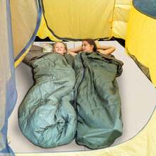75"D X 25"W X 2.5"H Memory Foam Camping Mattress - 灰色 - 查看 7