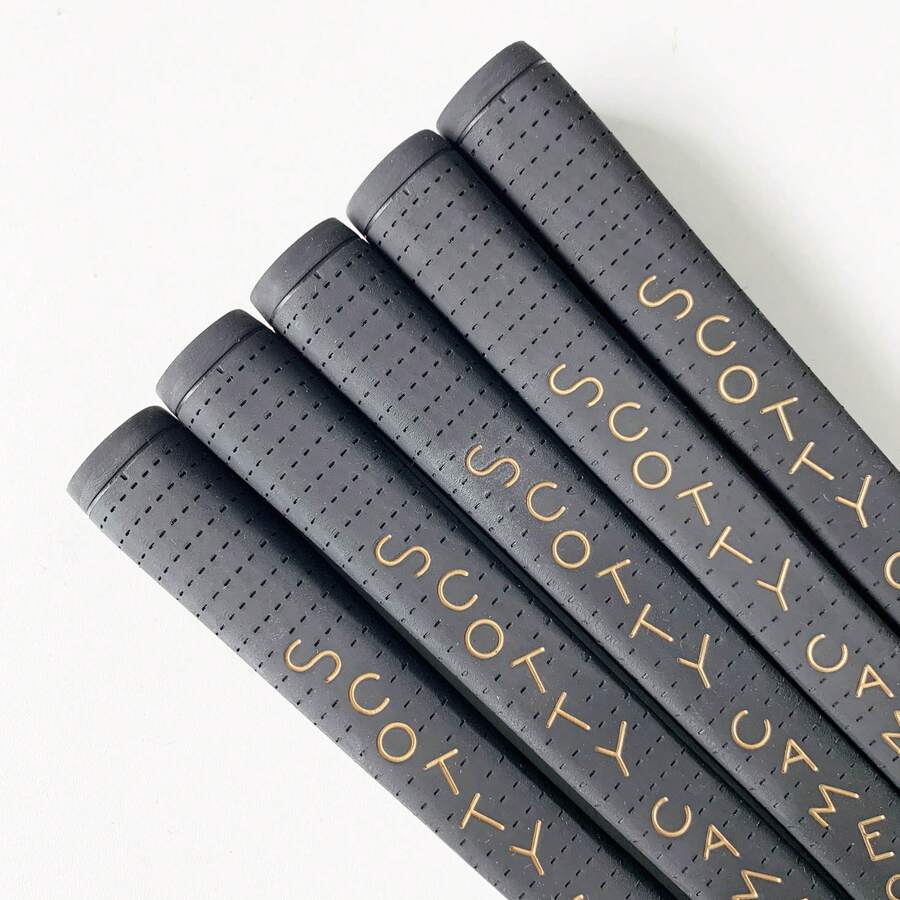 1pc Golf Putter Grip, Full Rubber, 58R - Black - View 1