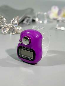 Bộ thẻ đếm vòng tròn mini nhiều màu thanh lịch Tasbih, Bộ đếm cầu nguyện tiếng Ả Rập Trung Đông 0-99999 nhỏ gọn, phong cách tối giản, di động, phù hợp với nhiều cảnh khác nhau, màn hình lớn độ nét cao, hiển thị rõ ràng - Nhiều màu - Xem 9