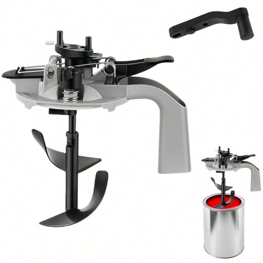 Tapa De Lata De Pintura Que No Ensucia Tapa De Mezcla De - Plateado - Ver 1