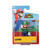 Jakks Pacific Nintendo World Super Mario 2.5 Inch Articulated Figure - Luigi - Series 13 - Mini Figure - Luigi - View 5
