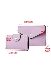 3pcs Women's Bag Set, Including Shoulder Bag, Fashionable Handbag With Unique Printed Design, Suitable For Shopping And Outings - Mauve Purple - View 7