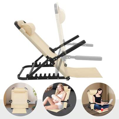 ZHFEISY Lifting Bed Backrest 330.69lbs Backrest Support Angle Adjustable With Armrest