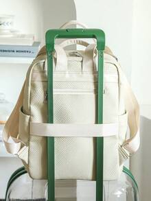 Anti-Theft Retro Pu Soft Leather Backpack Women Purse, Multi-Functional And Stylish Daily Bag, Multi-Pocket Lightweight Travel Bag, Large Capacity Simple School Bag, Convenient Book Bag, Suitable For Students, Nurses, Teachers, Business People, Travel And Vacation, Business Trips, Daily Commuting, Shopping, Office, Dating, Hiking, Training, Work, Birthday Gifts, Holiday Gifts, Mochilas