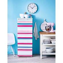 d-c-fix Papel pintado de vinilo decorativo para cocina, encimeras, armarios, 17.7 x 78.7 pulgadas(17.71" x 59" Roll Magenta brillante.) - Multicolor - Ver 2