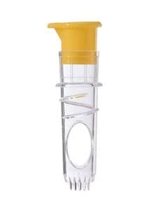 1个柠檬榨汁器，手动螺旋盖青柠榨汁器，带透明盖和内置过滤器；便携式小巧塑料橙子柑橘榨汁器，适用于榨青柠汁，手持式螺旋柠檬榨汁器 - 彩色 - 查看 11