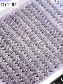 280pcs D-Curl Eyelash Curler, 9-16mm Single Lash Curler 10D-20D-30D, DIY Eyelash Curler With Thin & Thick Handle, Eyelash Curler Set With Applicator, Eyelash Glue And Sealer - Purple - View 12