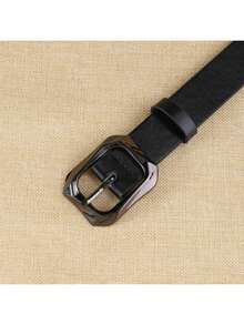 3pcs Women's Fashion Elegant Leather Belt Set, Suitable For Dresses, T-Shirts, Casual Pants, Daily, Office, Commute